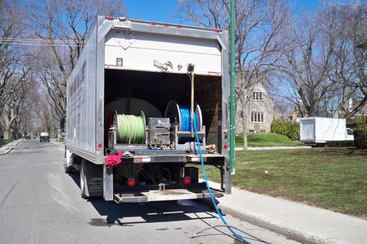 Inspection de drain par caméra Montréal